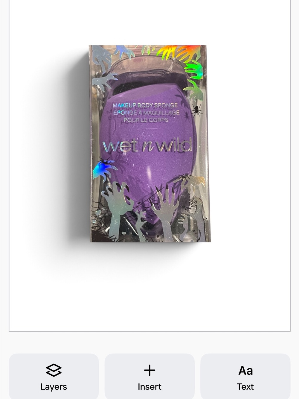 wet n wild Purple Makeup & Body Blending Sponge